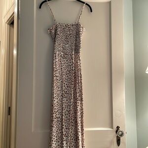 Faithfull the brand floral midi length dress, size Small, worn twice